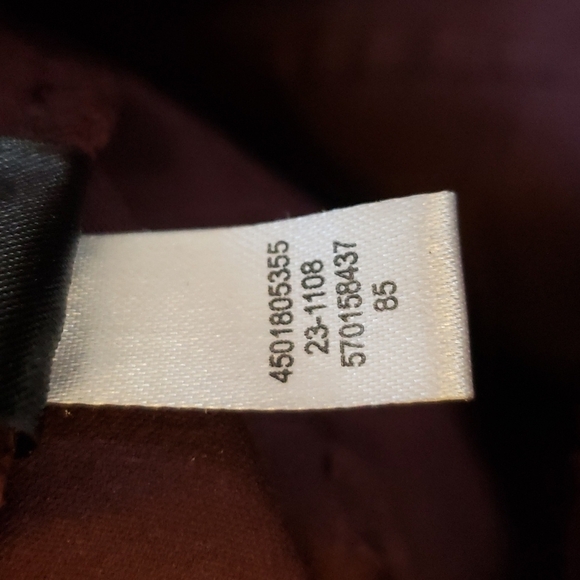 White House Black Market Black Cherry Skinny Jeans Style 570158437 Size 0R - Picture 6 of 13